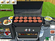 Флеш игра онлайн Grill Champ